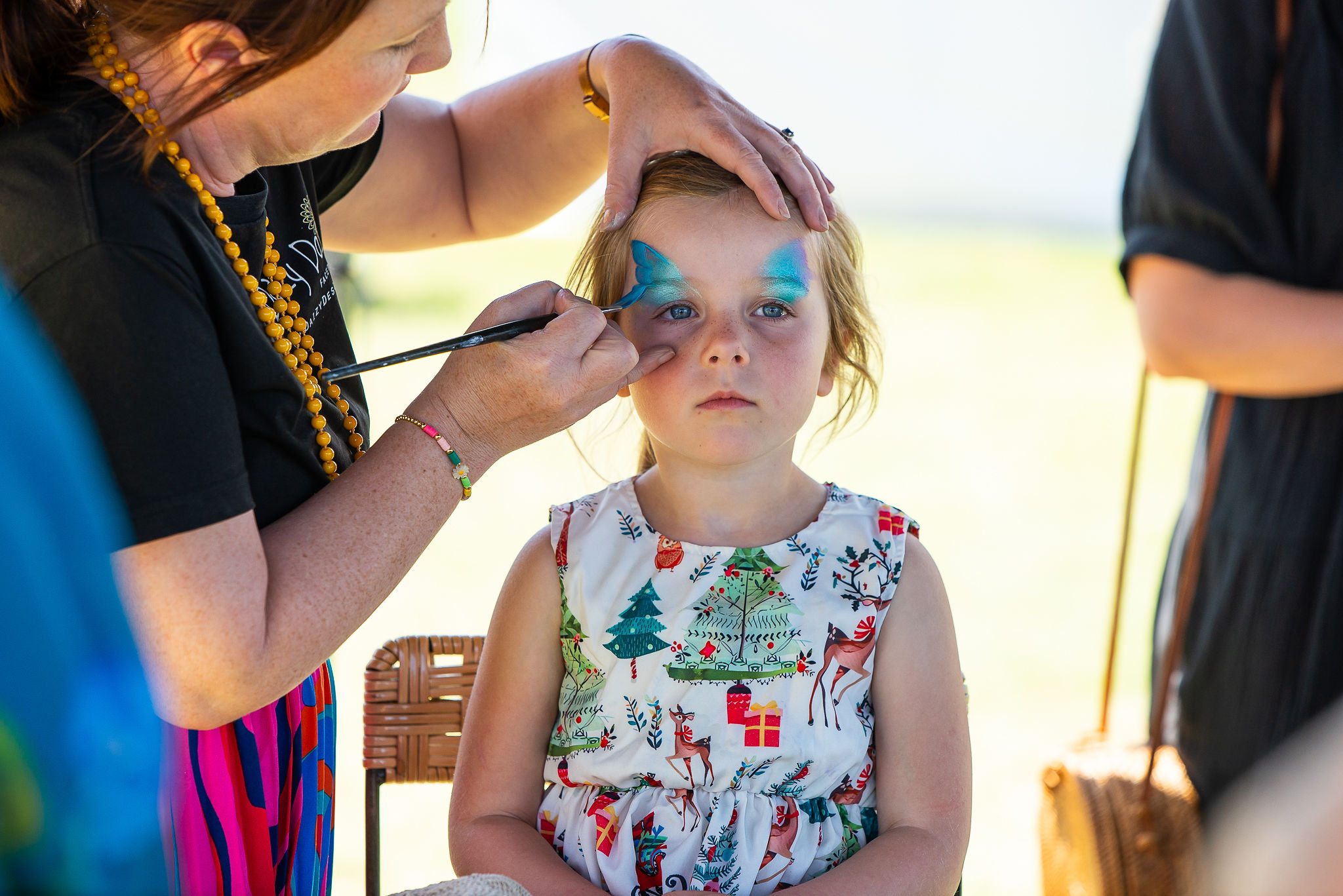 Kāpiti Food Fair Daisy Design Face Painting Daisy Design Face Painting KFF 2025